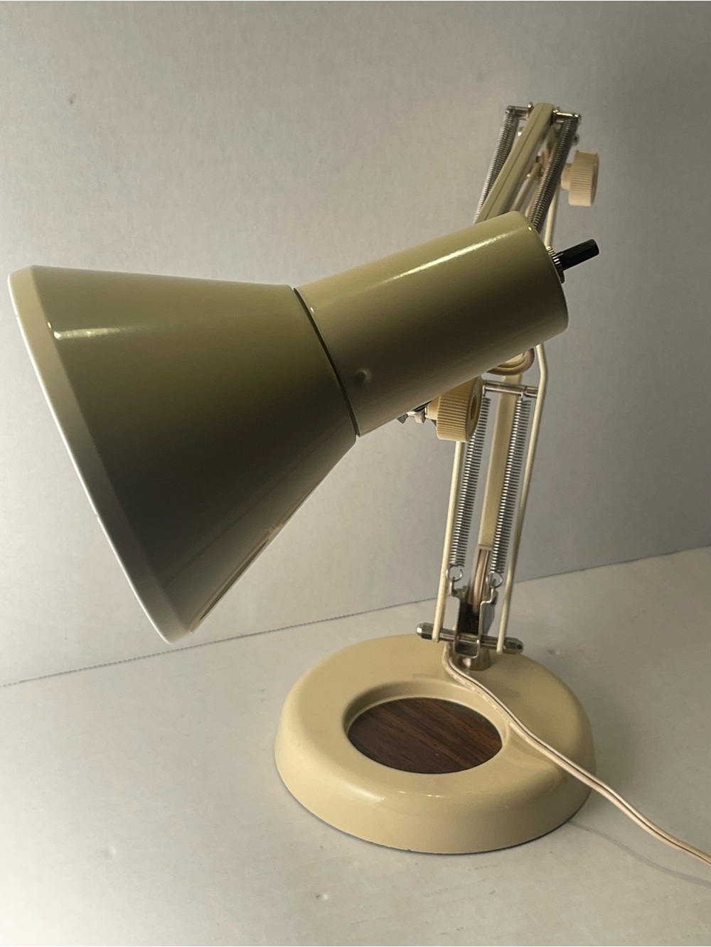 Vintage Architecture desk lamp adjustable with tray